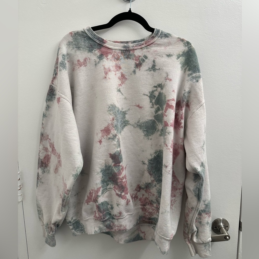 Pacsun Tie Dye Crewneck Sweatshirt